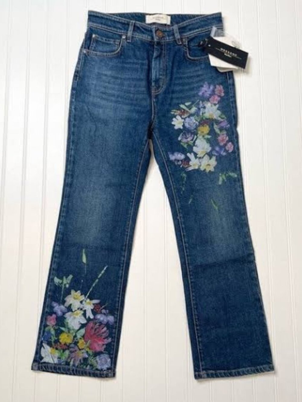 NWT Weekend by Max Mara Ultramarine RONCOLO Denim Pant